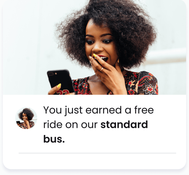 Rewards program promotional poster