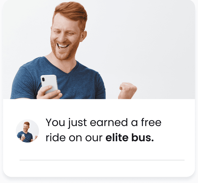 Rewards program promotional poster