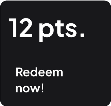 Rewards program promotional poster